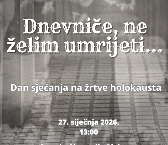  „Dnevniče, ne želim umrijeti” – sjećanje koje obvezuje